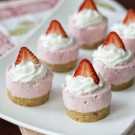 Strawberry Cheesecake Bites