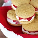 Strawberry Shortcake Whoopie Pies