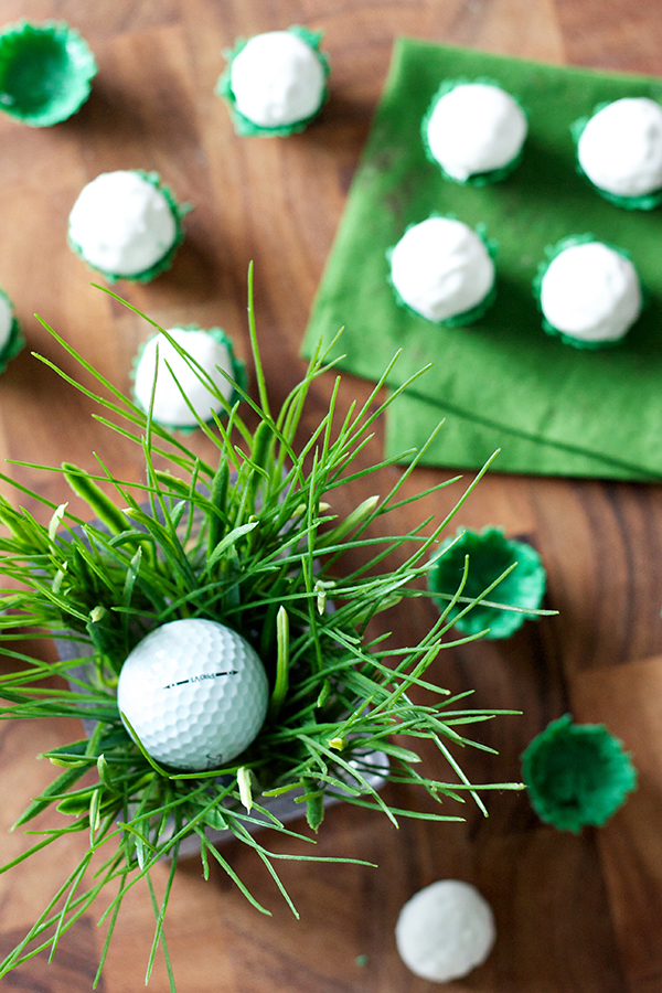 Golf Ball Cake Pops 