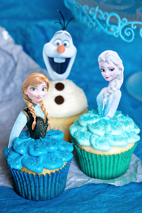 FROZEN CUPCAKES - For childrens