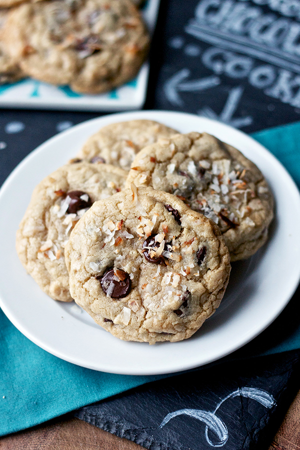 Coconut Oil Chocolate Chip Cookies 10591 copy
